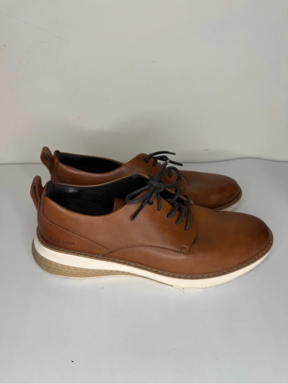 Cole Haan C42136 Oxfords Casual Dress Shoes Men’s Size 8M Brown Leather